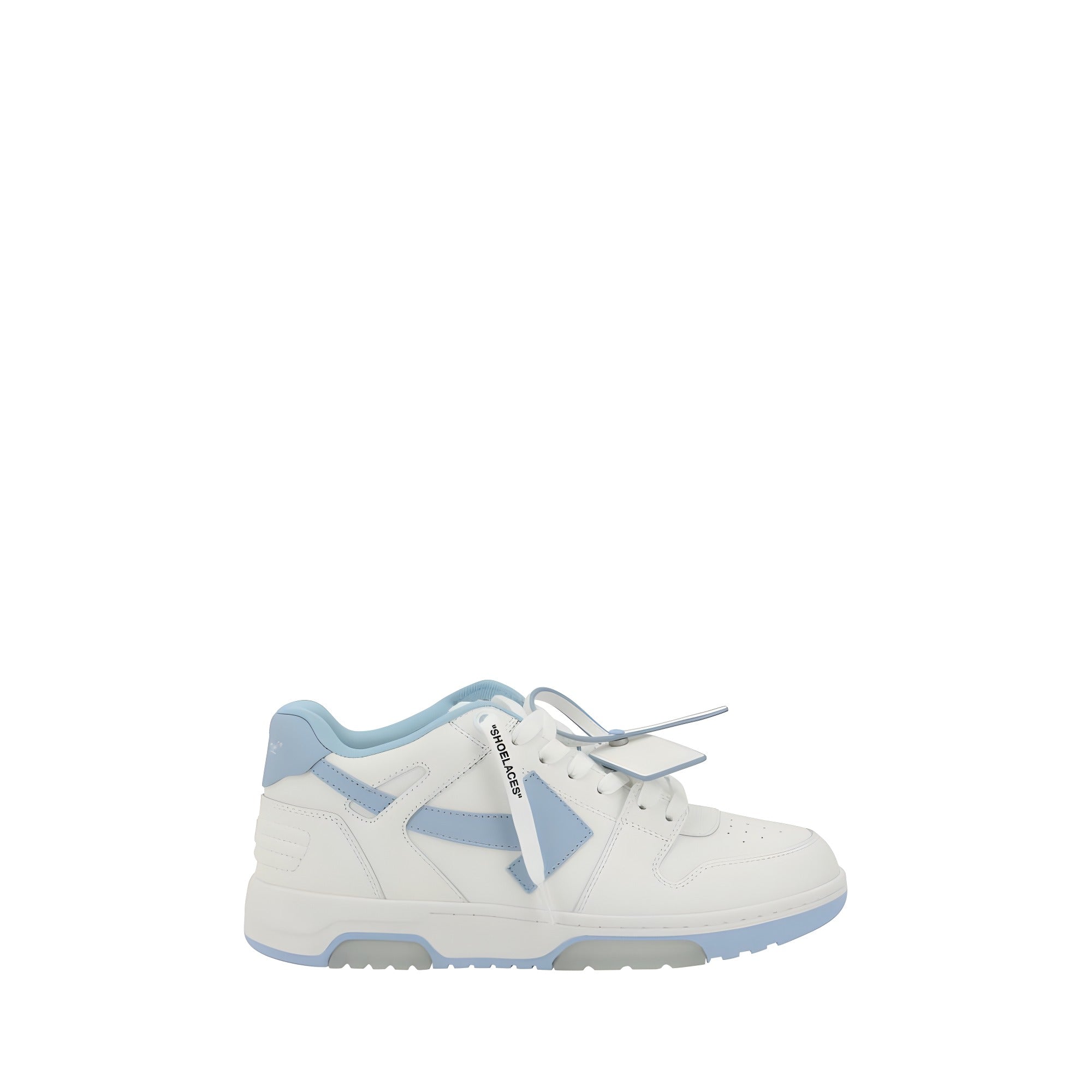 Sneakers Off-White albi din piele