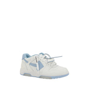 Sneakers Off-White albi din piele