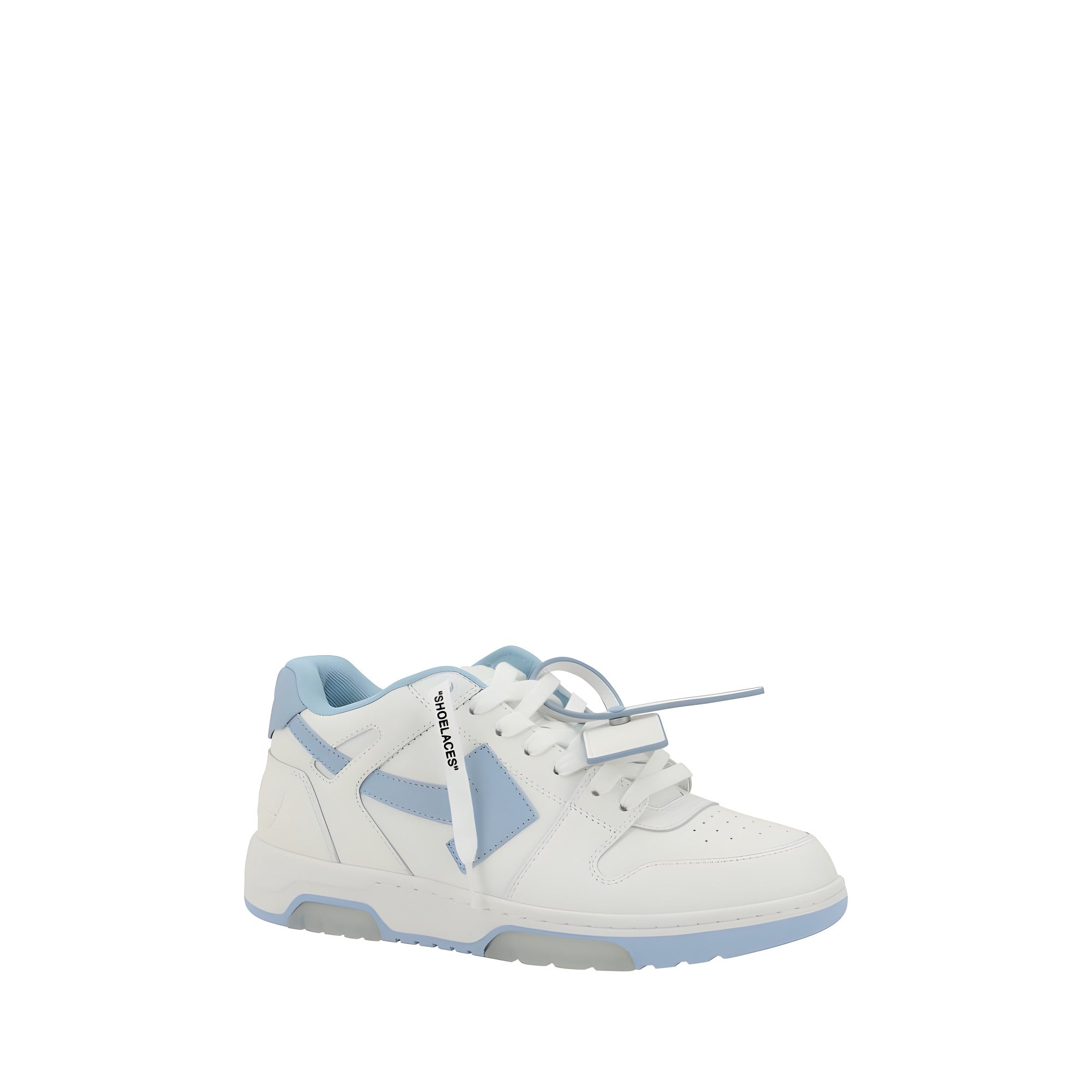 Sneakers Off-White albi din piele
