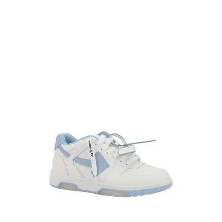 Sneakers Off-White albi din piele
