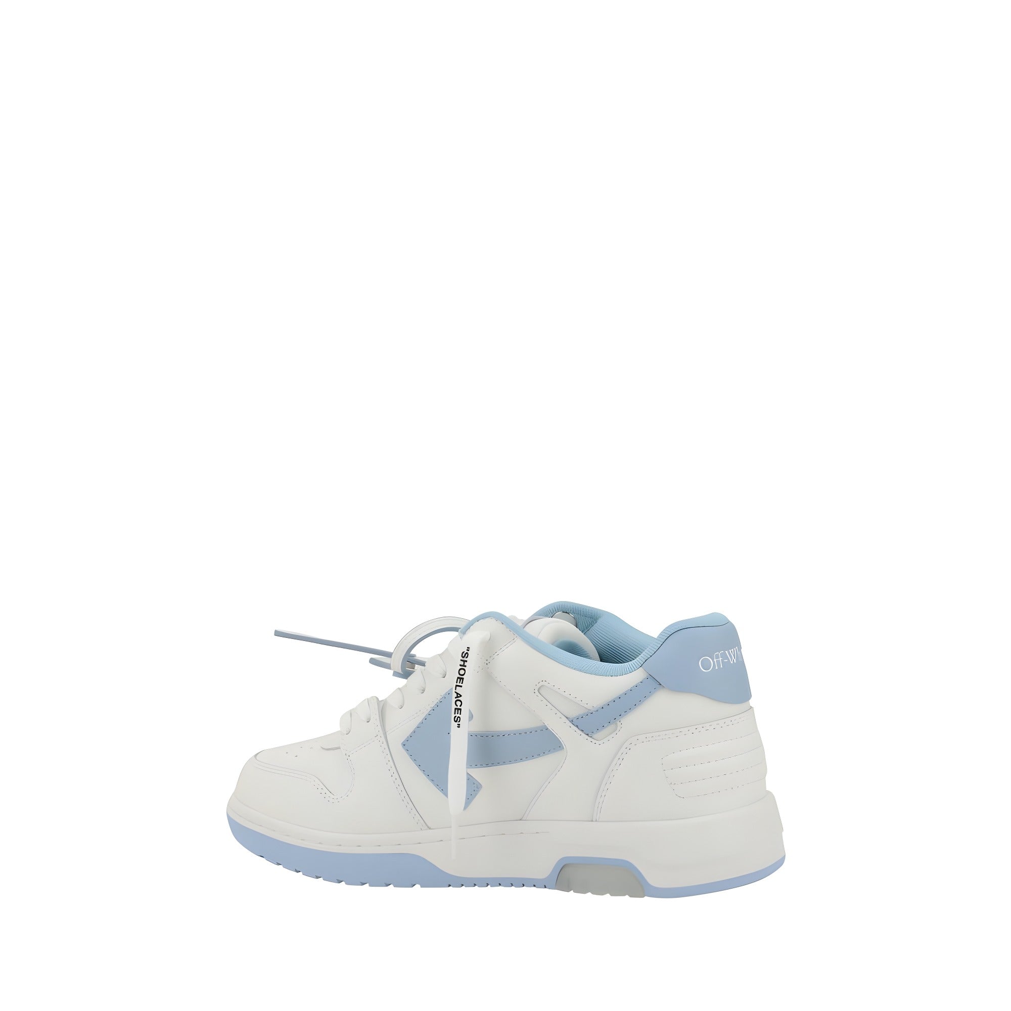 Sneakers Off-White albi din piele