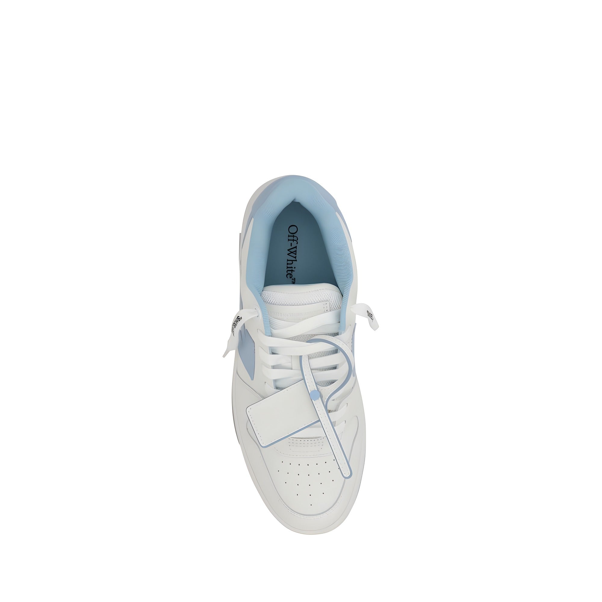Sneakers Off-White albi din piele