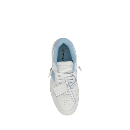Sneakers Off-White albi din piele
