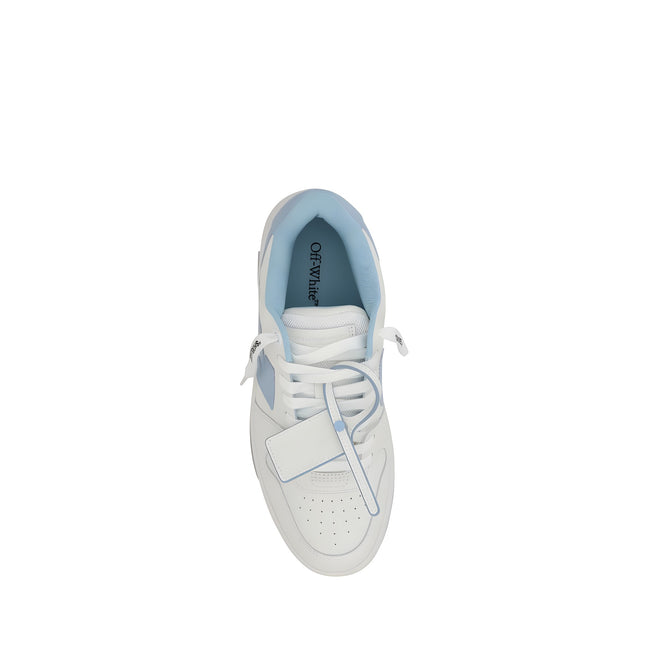 Sneakers Off-White albi din piele