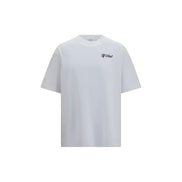 Tricou Off-White alb din bumbac Script Logo