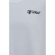 Tricou Off-White alb din bumbac Script Logo
