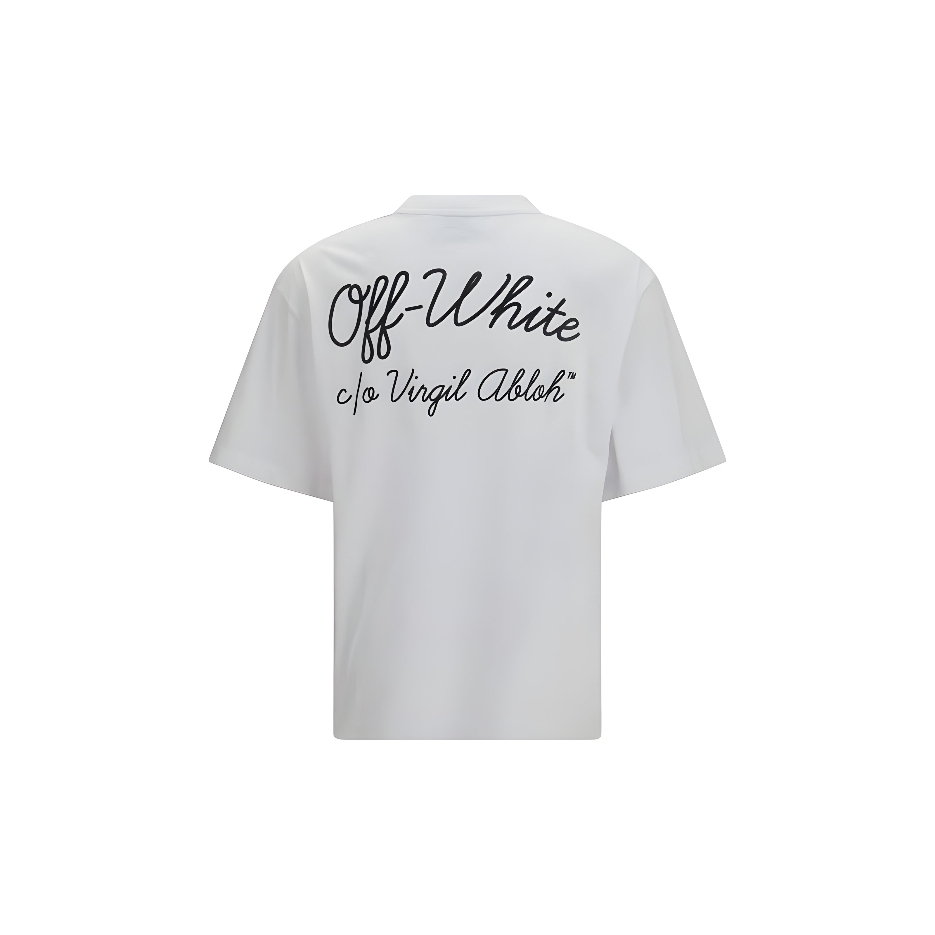 Off-White Bumbac Alb Îmbrăcăminte Sport