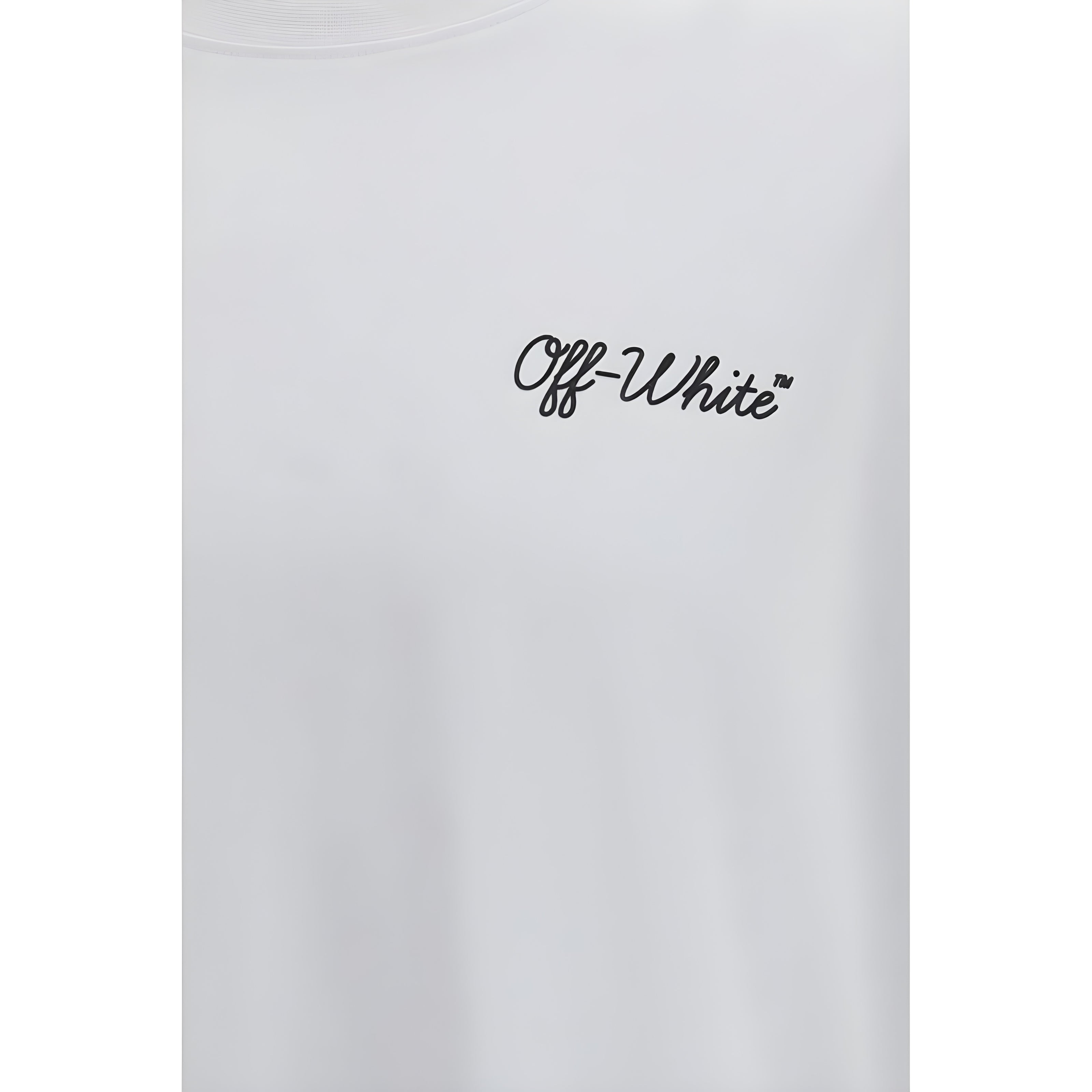 Off-White Bumbac Alb Îmbrăcăminte Sport