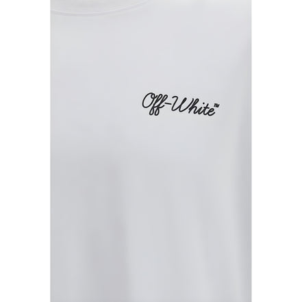Off-White Bumbac Alb Îmbrăcăminte Sport