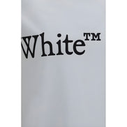 Tricou Off-White alb din bumbac Bookish