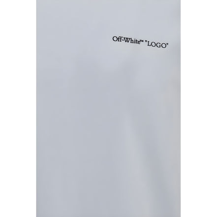 Tricou Off-White alb din bumbac Logo Quote