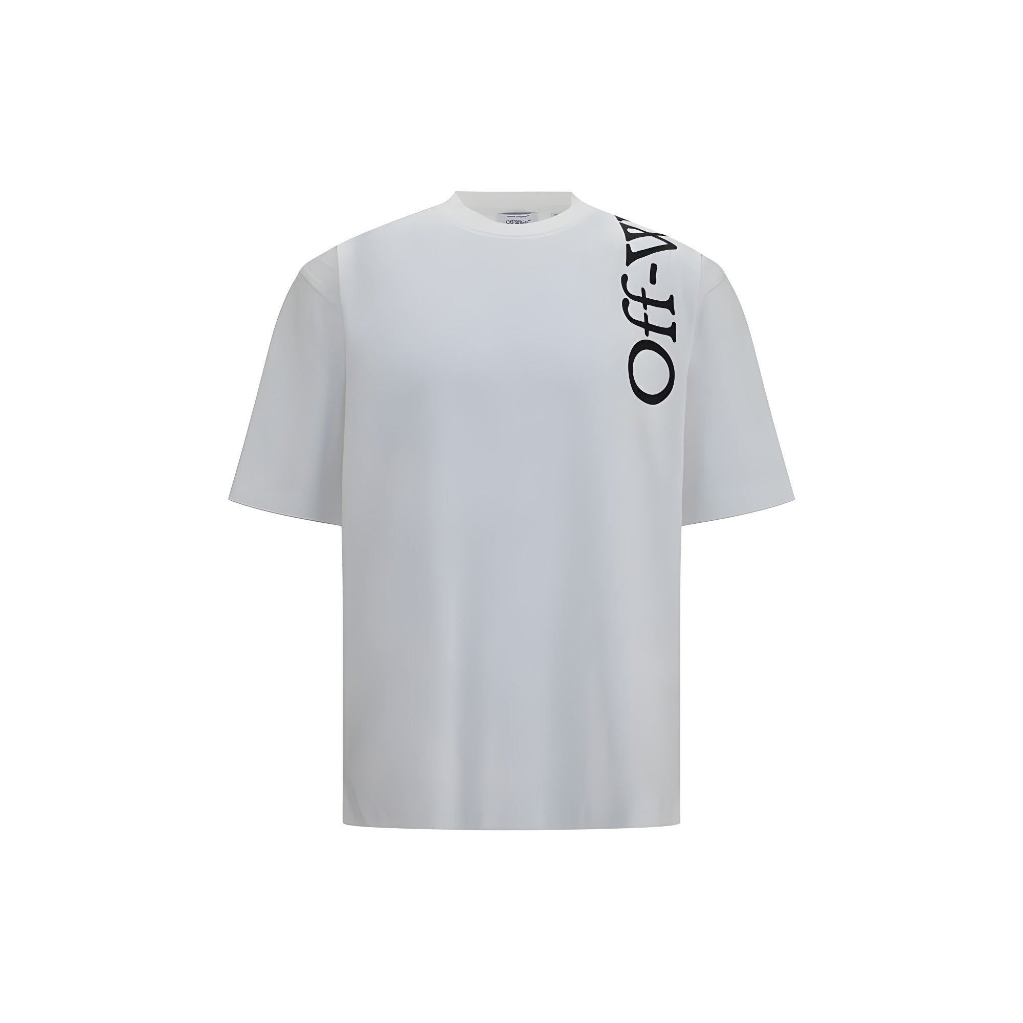 Tricou Off-White alb din bumbac Bookish Skate