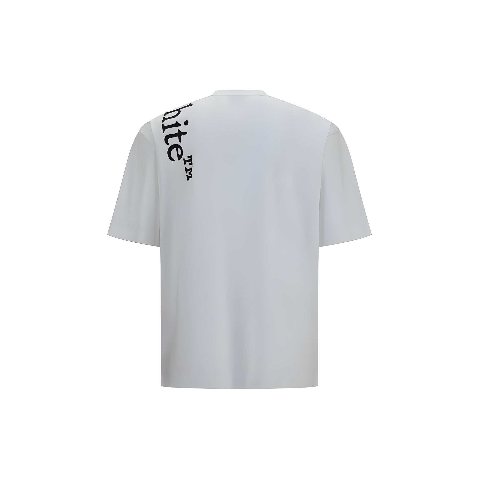 Tricou Off-White alb din bumbac Bookish Skate