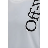 Tricou Off-White alb din bumbac Bookish Skate
