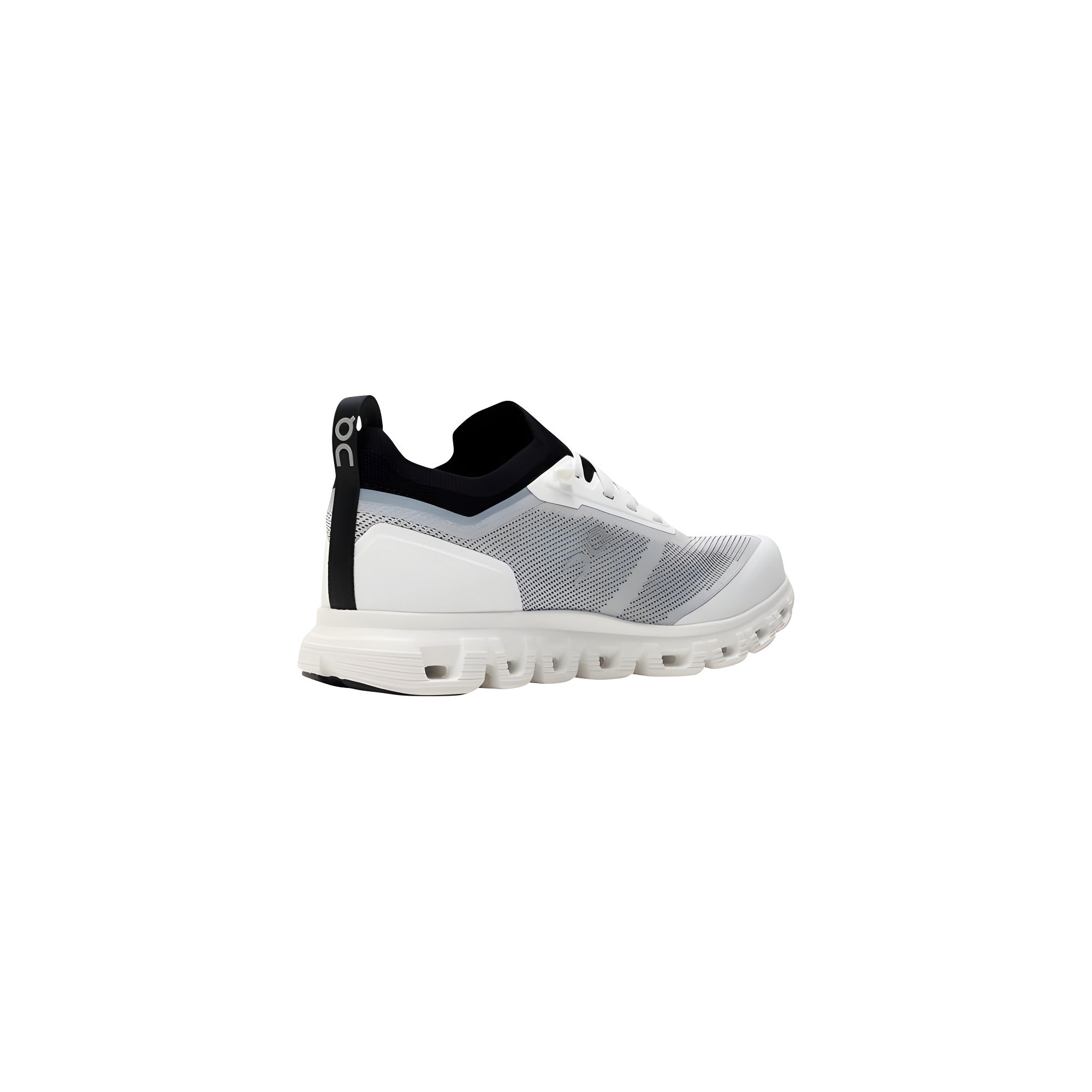 On Running Black And White Synthetic Athletic Sneakers