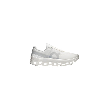 Sneakers atletici On Running albi din poliester reciclat