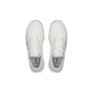 Sneakers atletici On Running albi din poliester reciclat