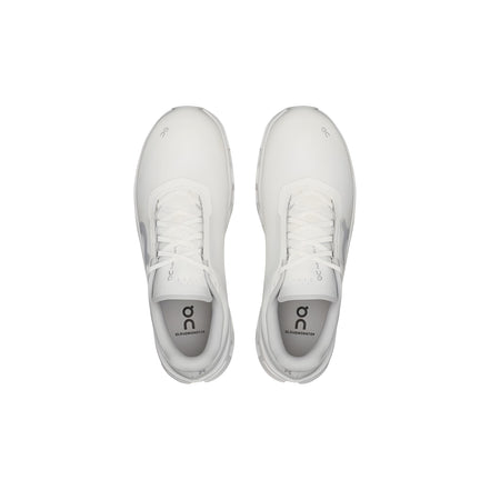 Sneakers atletici On Running albi din poliester reciclat