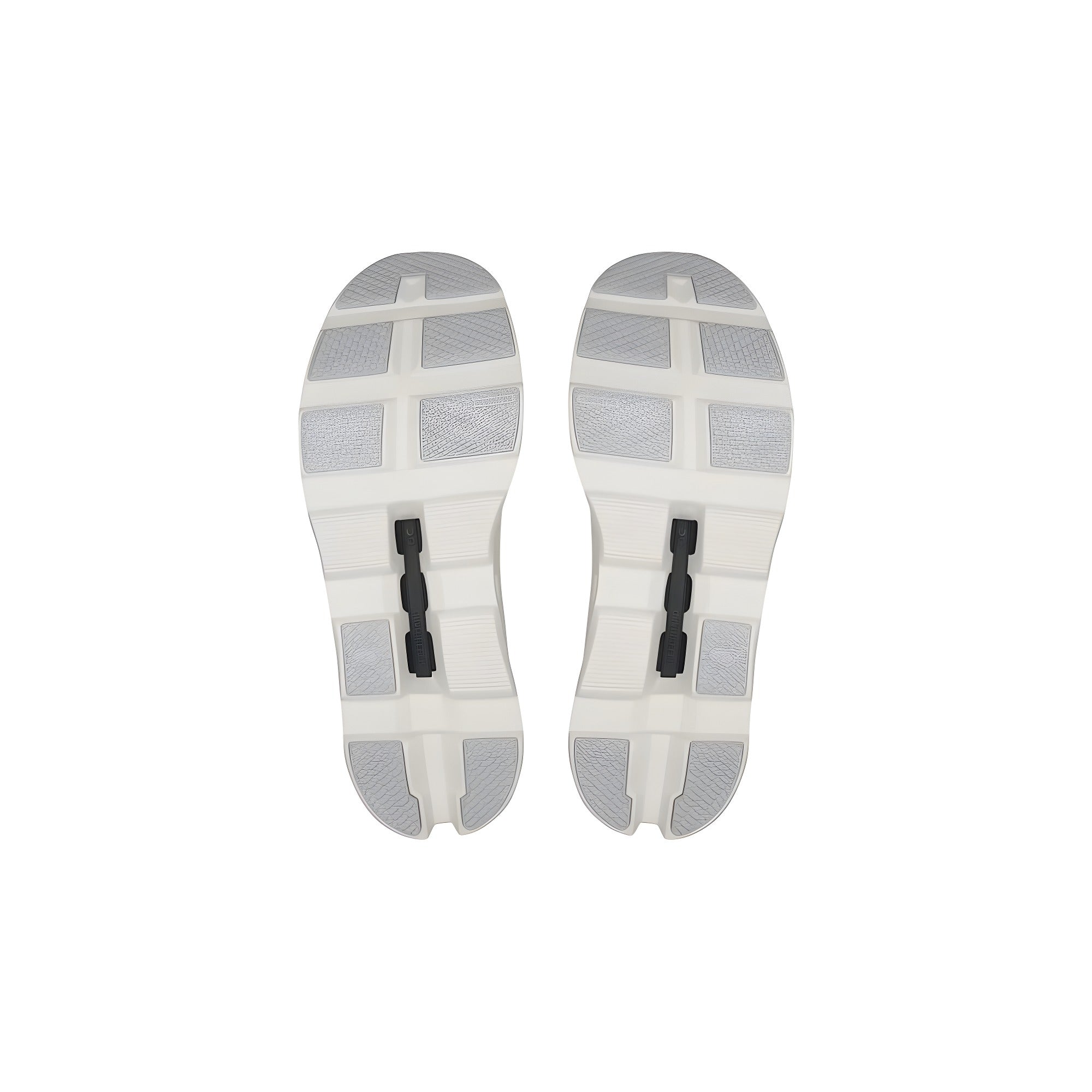 Sneakers atletici On Running albi din poliester reciclat