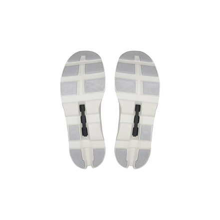 Sneakers atletici On Running albi din poliester reciclat