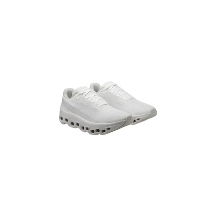 Sneakers atletici On Running albi din material sintetic
