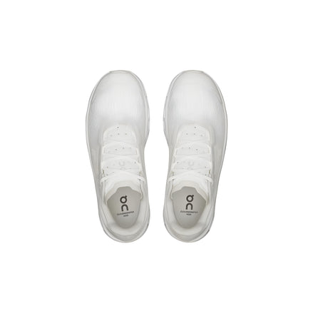 Sneakers atletici On Running albi din material sintetic
