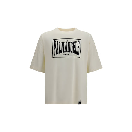 Tricou Palm Angels bej din bumbac