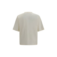 Tricou Palm Angels bej din bumbac