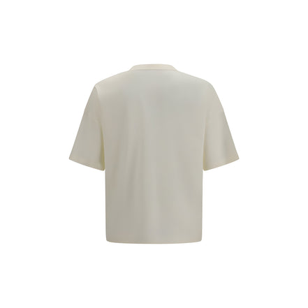Tricou Palm Angels bej din bumbac