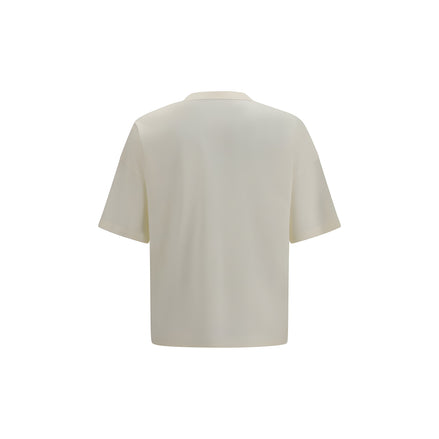 Tricou Palm Angels bej din bumbac