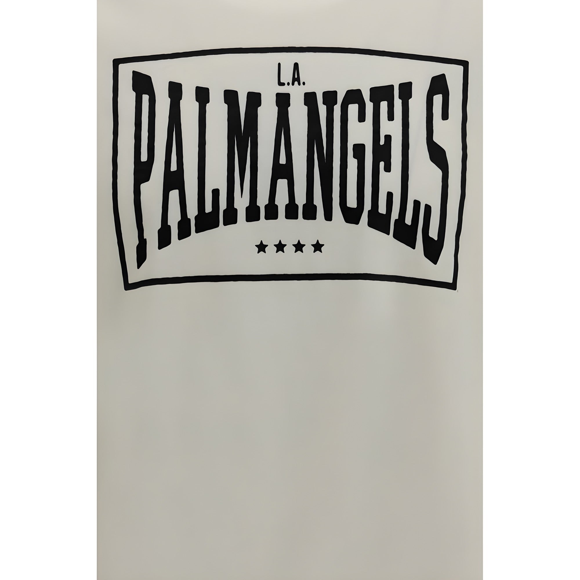 Tricou Palm Angels bej din bumbac