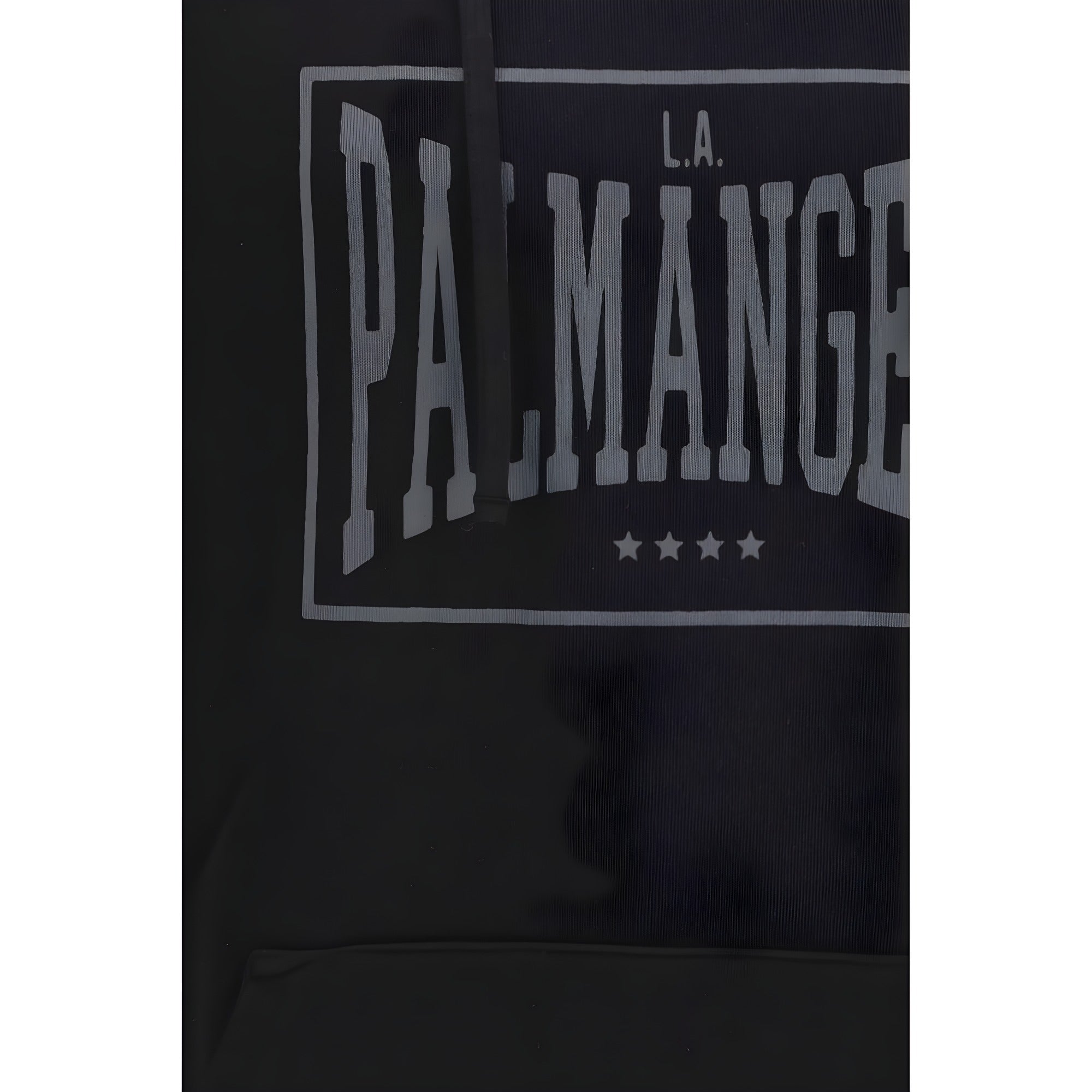 Hanorac Palm Angels negru din bumbac