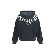 Palm Angels Hanorac Negru din Bumbac