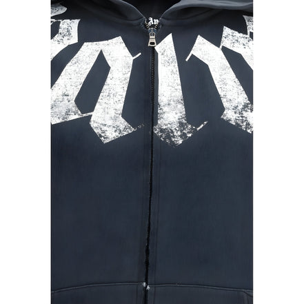 Palm Angels Hanorac Negru din Bumbac