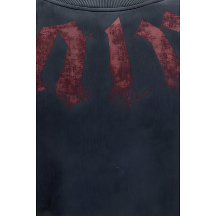 Palm Angels Black Cotton Sweatshirt