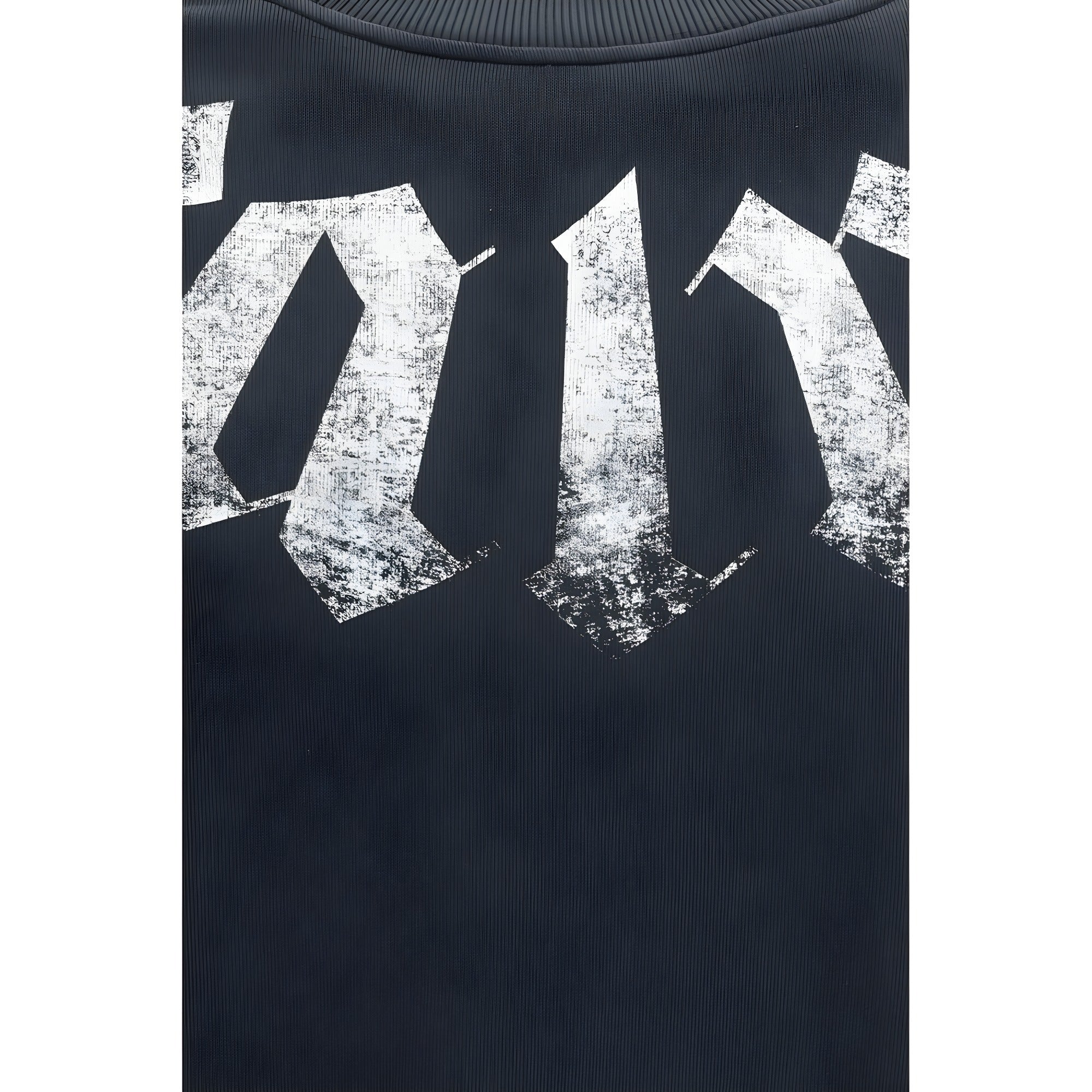 Hanorac Palm Angels negru din bumbac cu logo mare