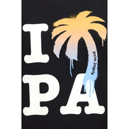 Tricou negru din bumbac Palm Angels