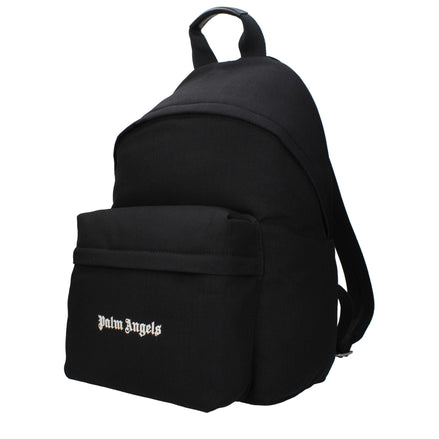 Rucsac din material textil Palm Angels negru
