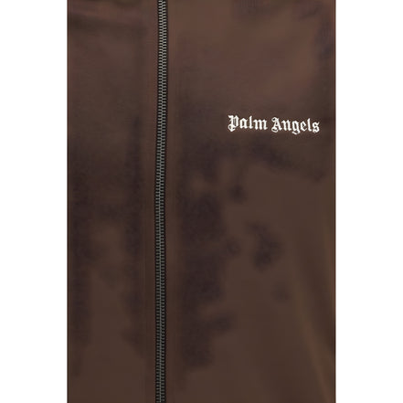 Palm Angels Brown Shell Jacket