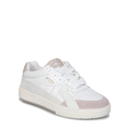 Palm Angels White Calfskin Low Top Sneakers