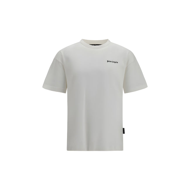 Tricou Palm Angels alb din bumbac