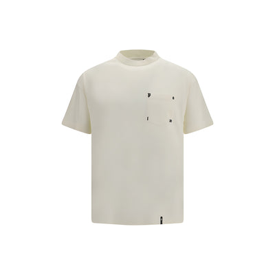 Palm Angels White Cotton T-Shirt