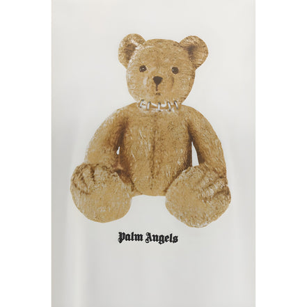 Tricou Palm Angels alb din bumbac