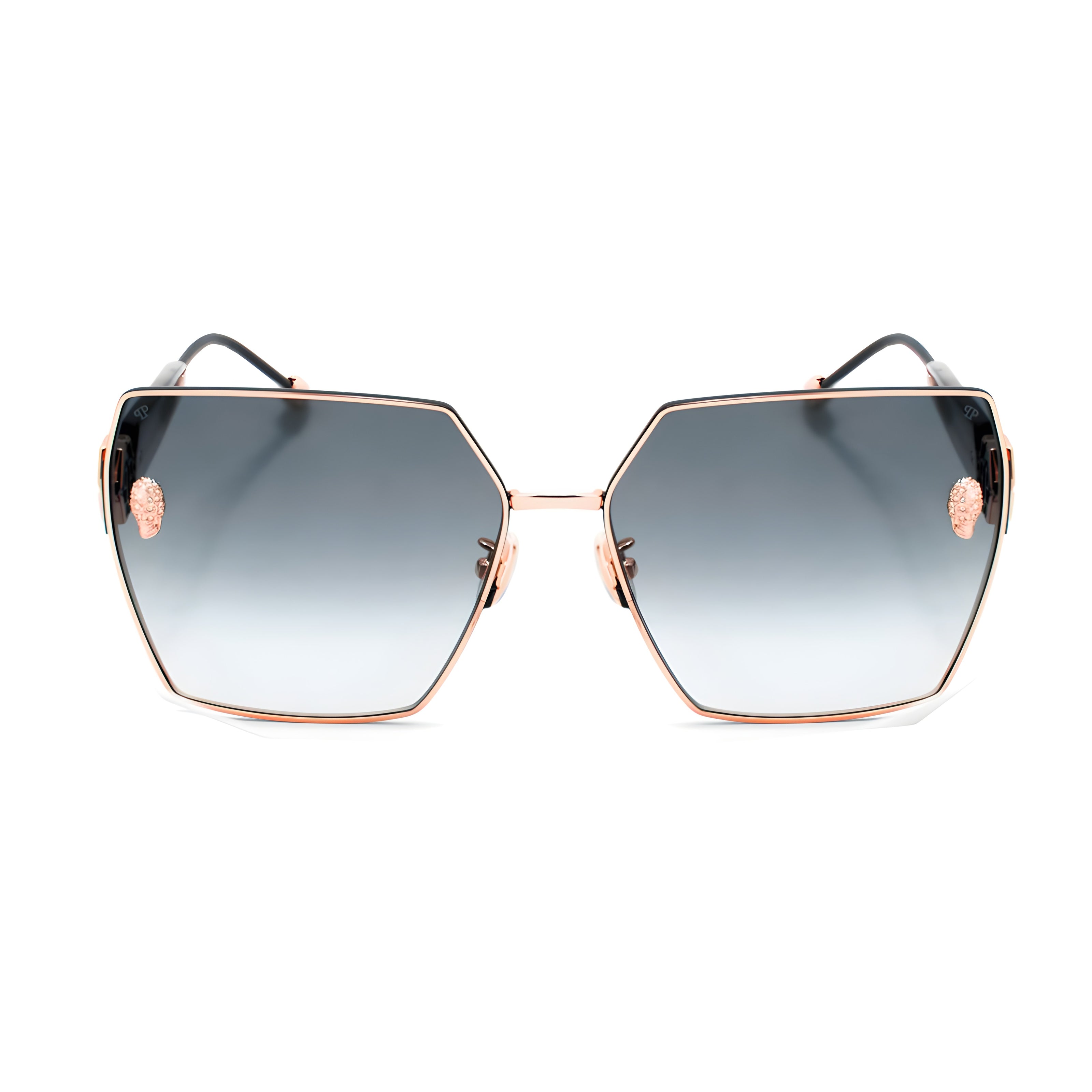 Ochelari de soare aurii Philipp Plein
