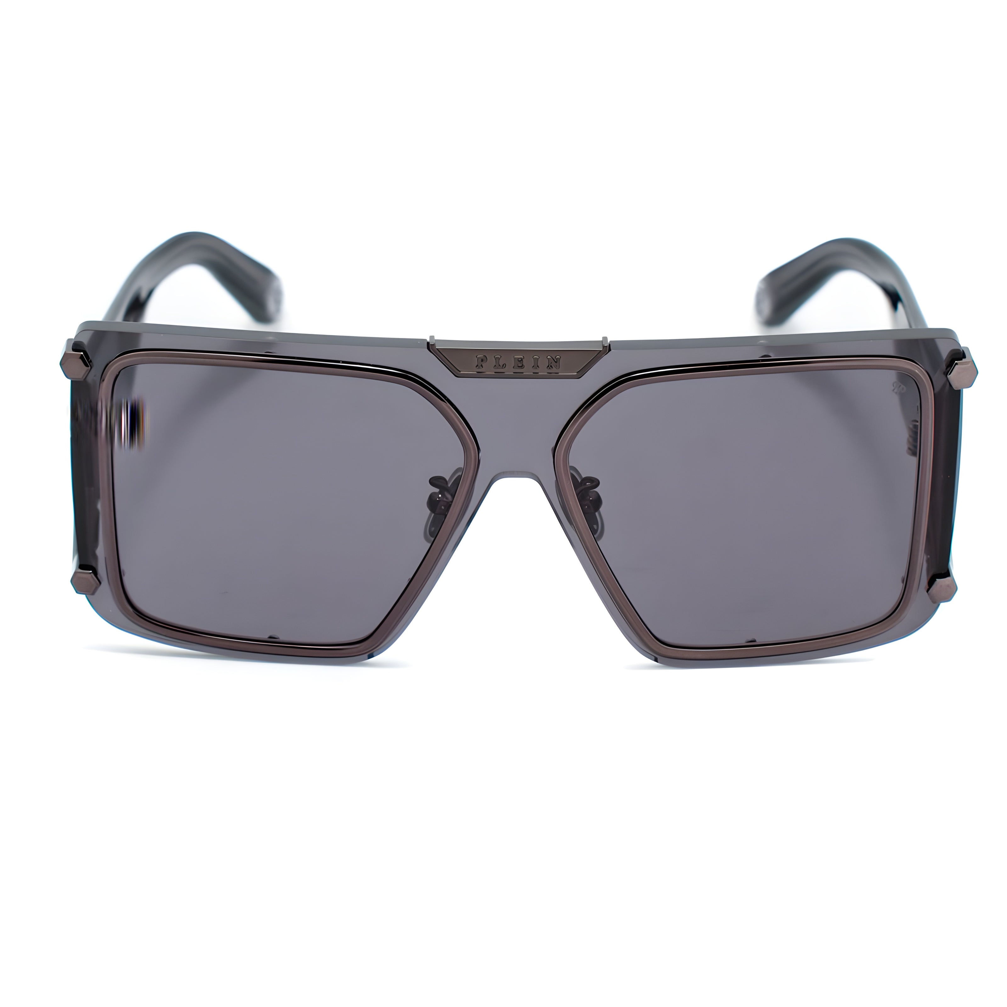 Philipp Plein Gray Sunglasses