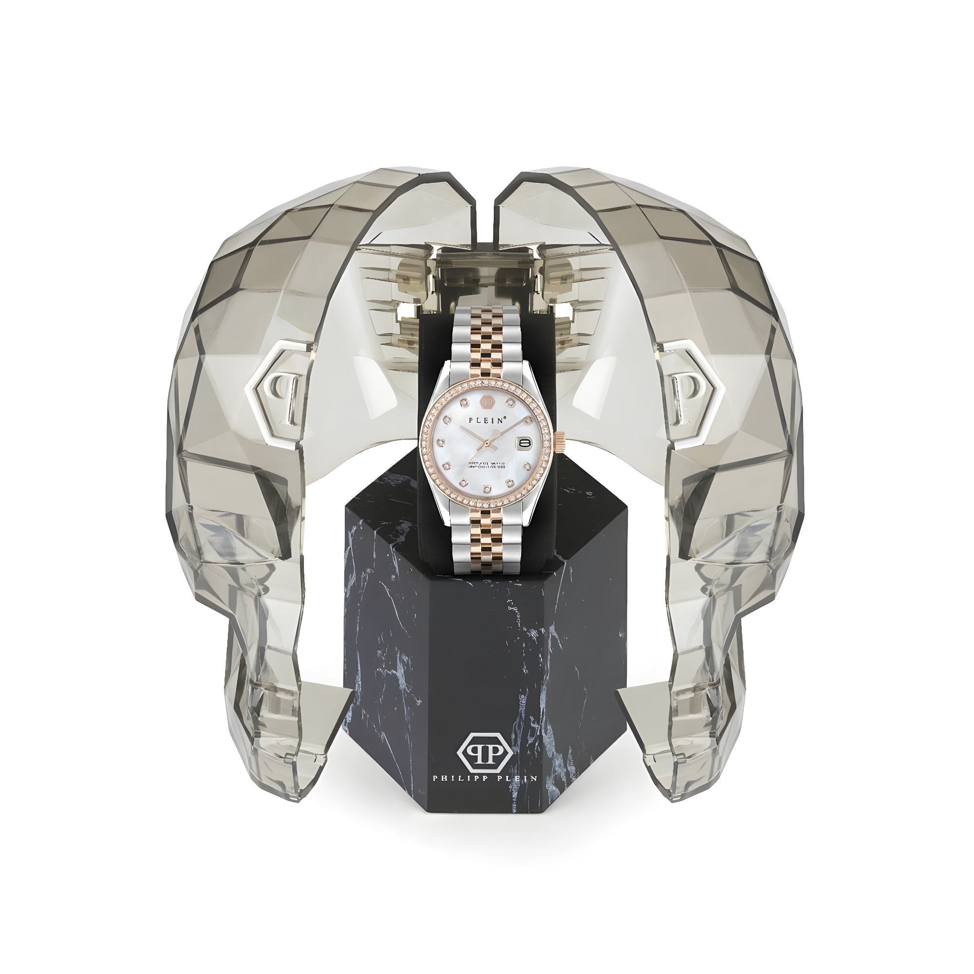 Ceas Philipp Plein multicolor din oțel inoxidabil