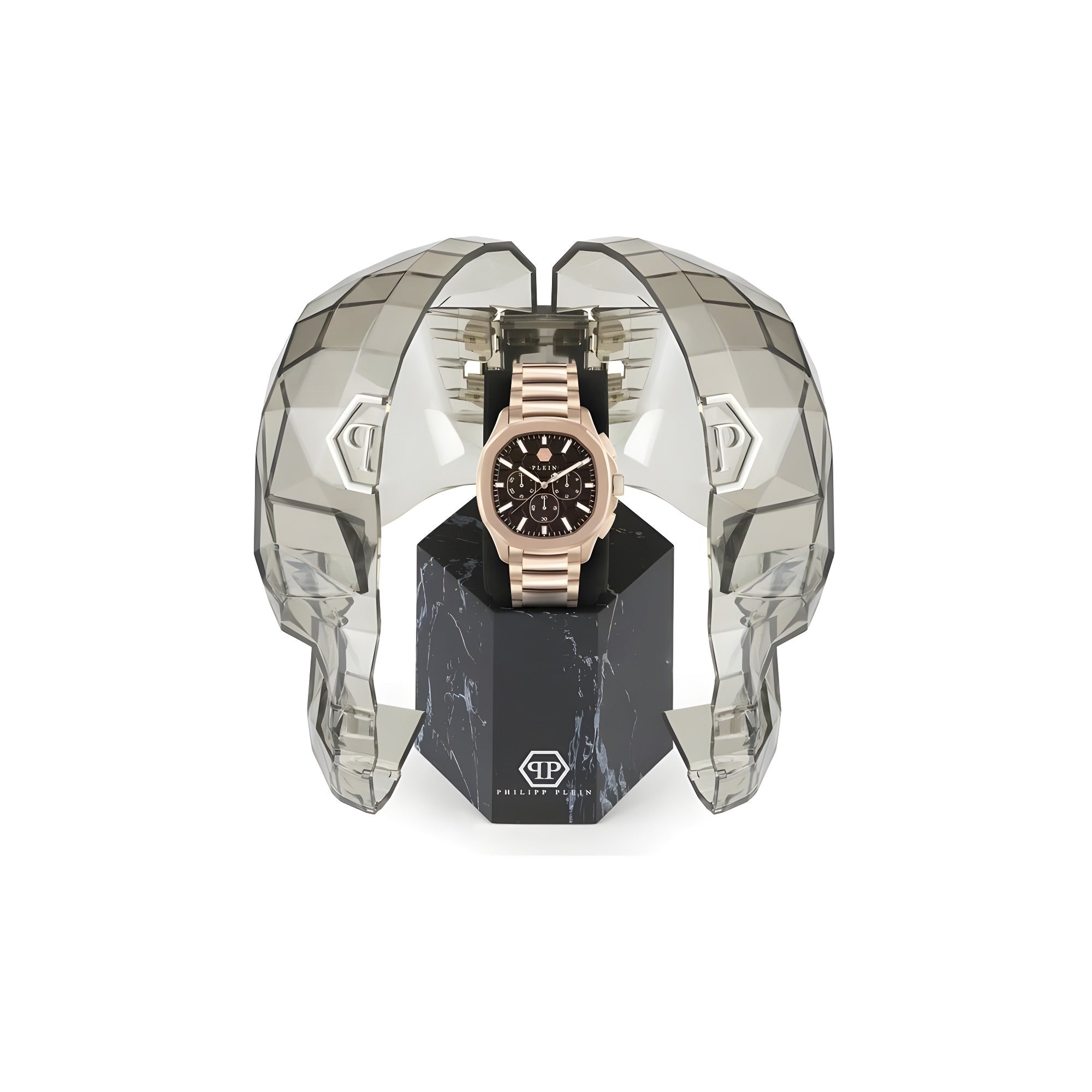 Ceas Philipp Plein multicolor din oțel inoxidabil