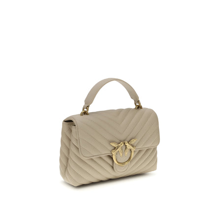 PINKO Beige Love Lady Mini Handbag
