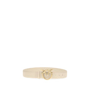 PINKO Beige Love Berry Belt