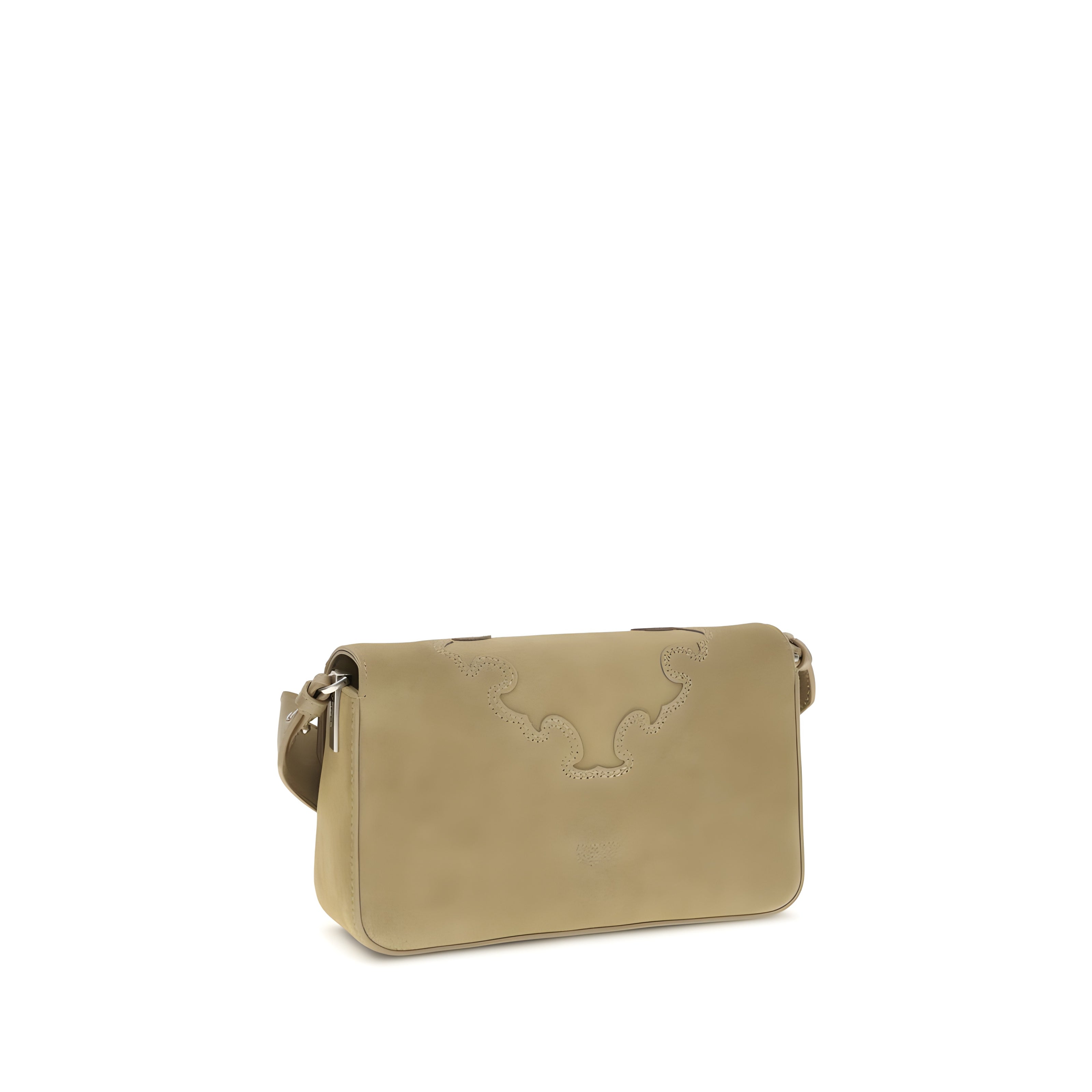 PINKO Geantă de umăr mini bej Love One Slouchy